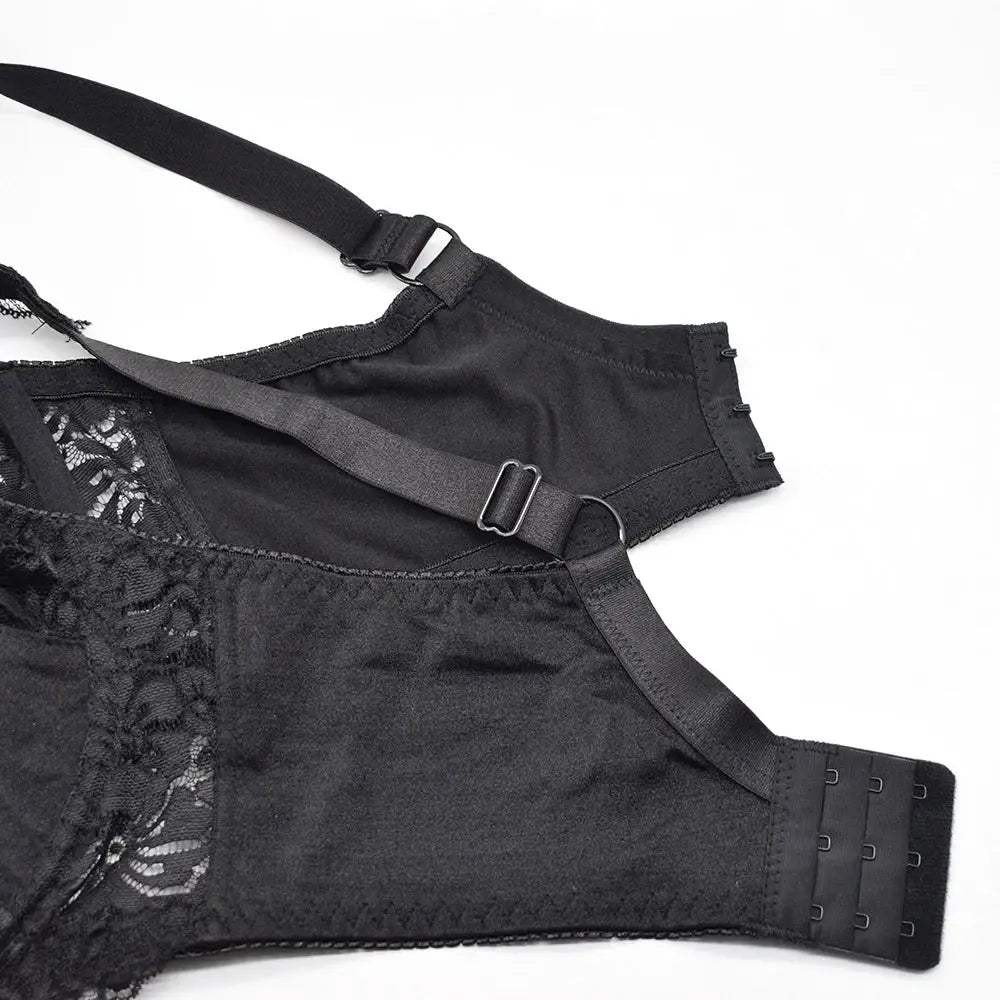 Minimizer Brassiere; Plus Size; Lace Bra