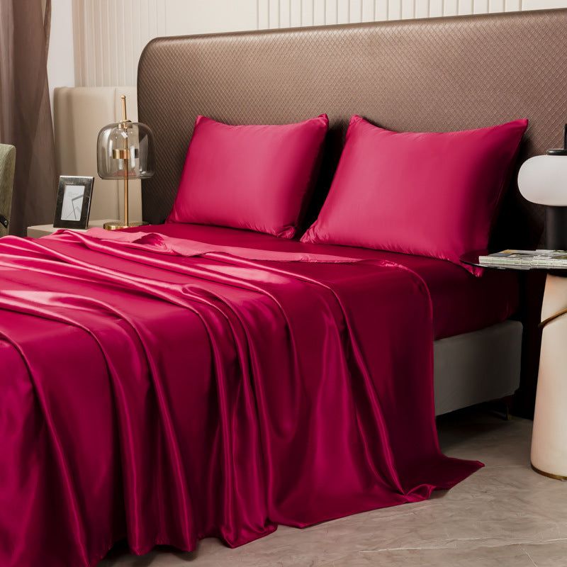 Bedding satin Sheet (4 pieces Set)