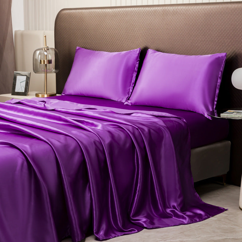 Bedding satin Sheet (4 pieces Set)