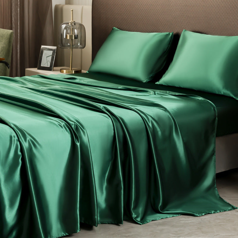 Bedding satin Sheet (4 pieces Set)