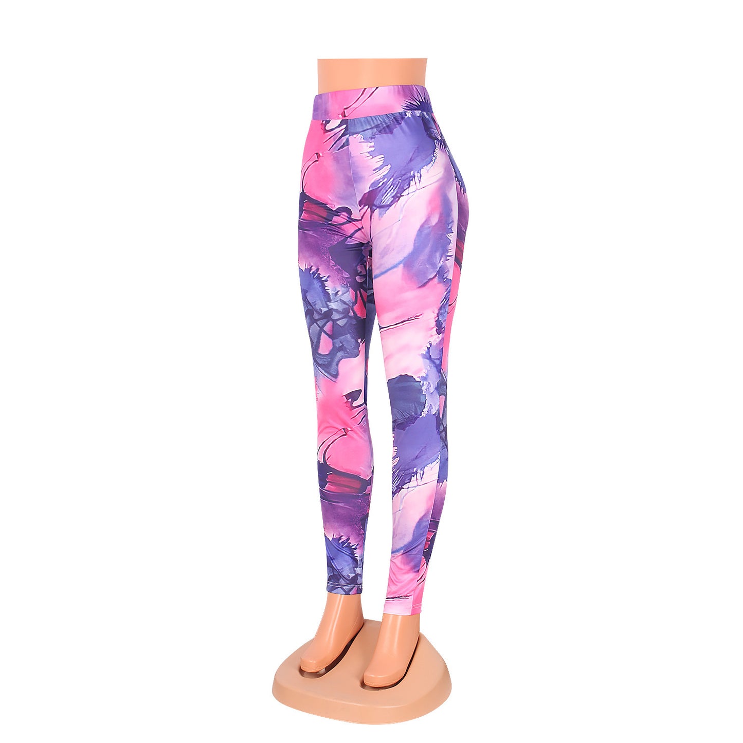 Fashion Casual Printed Skinny Pants