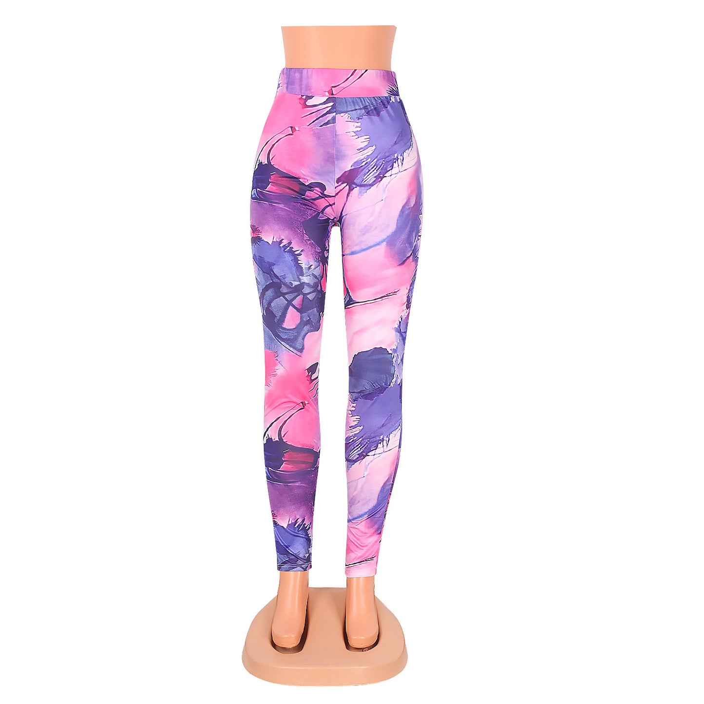 Fashion Casual Printed Skinny Pants