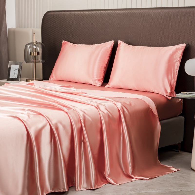 Bedding satin Sheet (4 pieces Set)