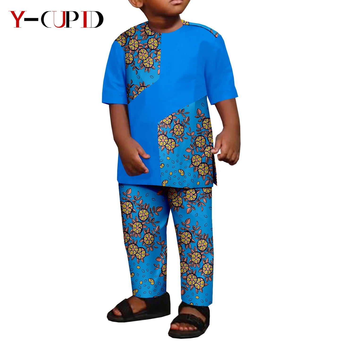 Top and Pant Sets for boys ( 14 versions)