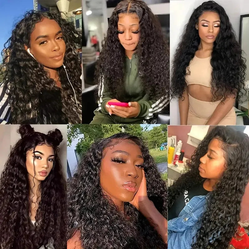 Deep Wave Human Hair Wigs