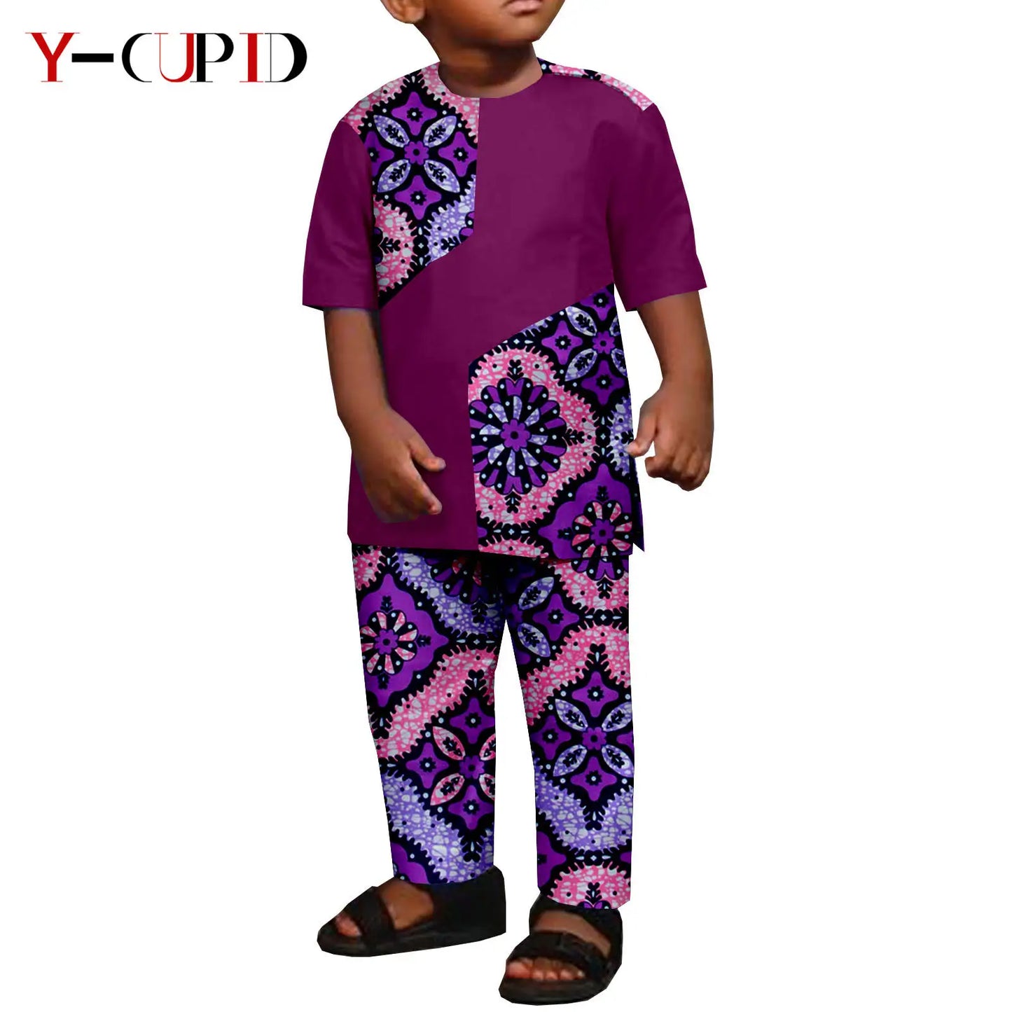 Top and Pant Sets for boys ( 14 versions)