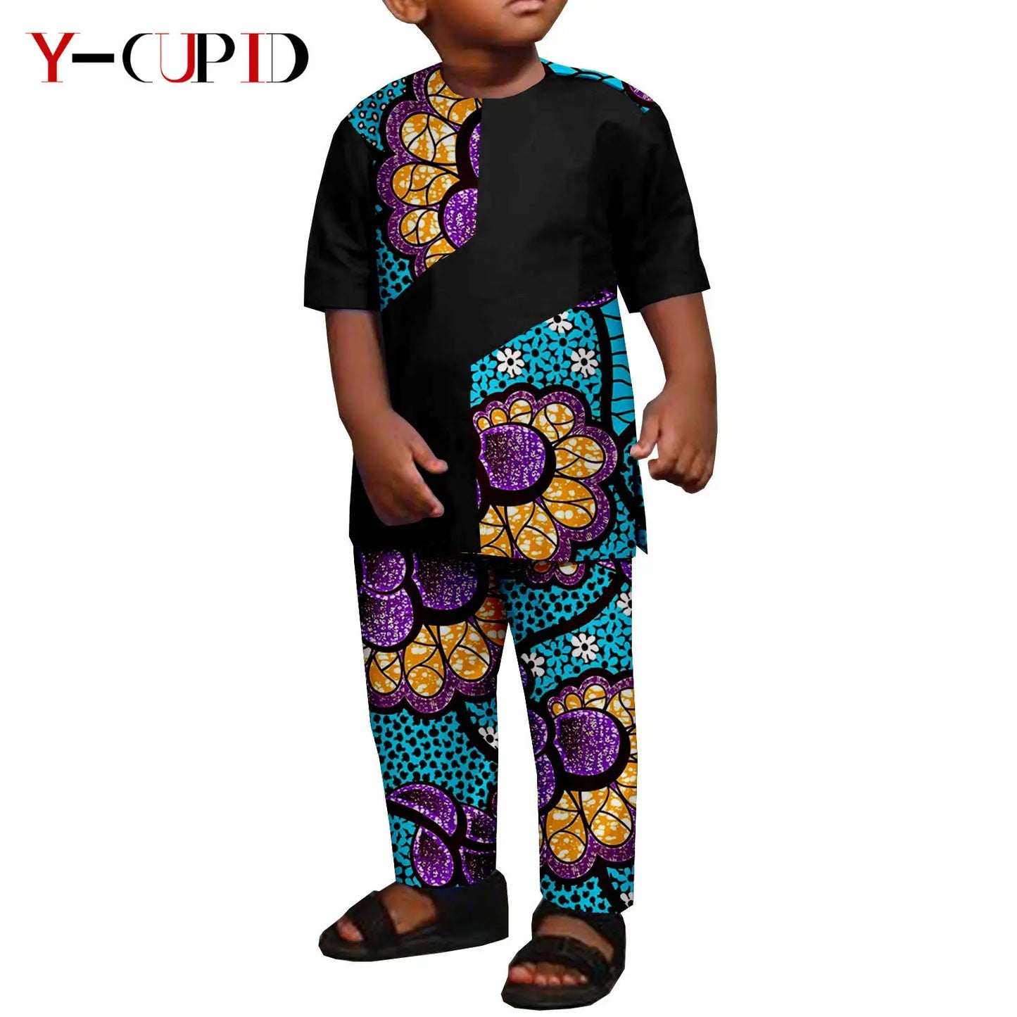 Top and Pant Sets for boys ( 14 versions)