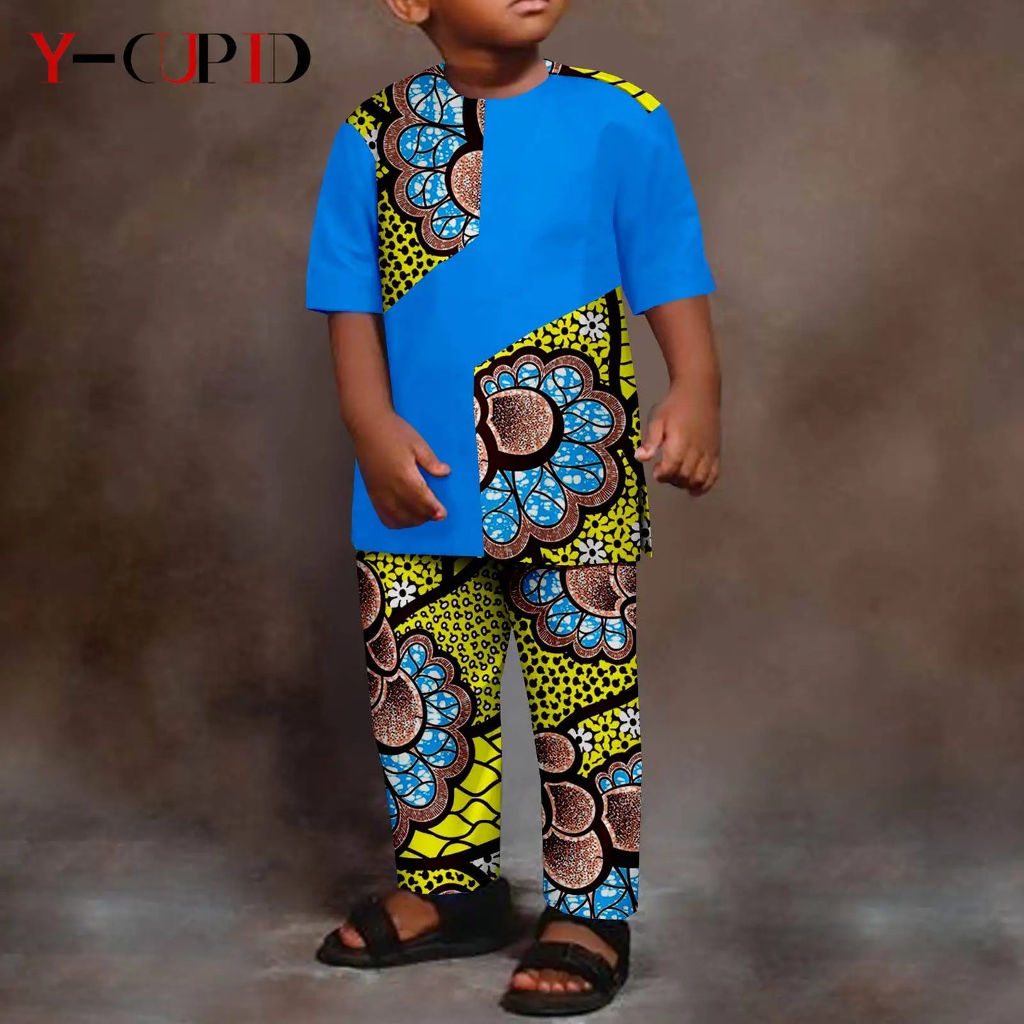 Top and Pant Sets for boys ( 14 versions)