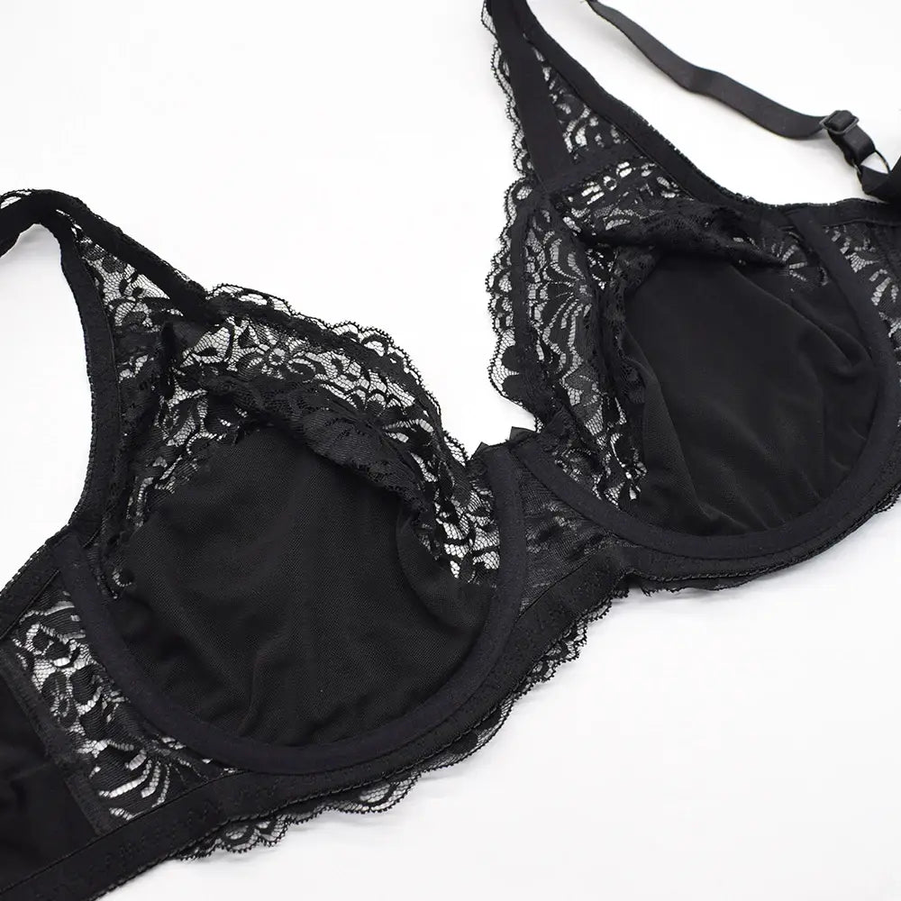 Minimizer Brassiere; Plus Size; Lace Bra