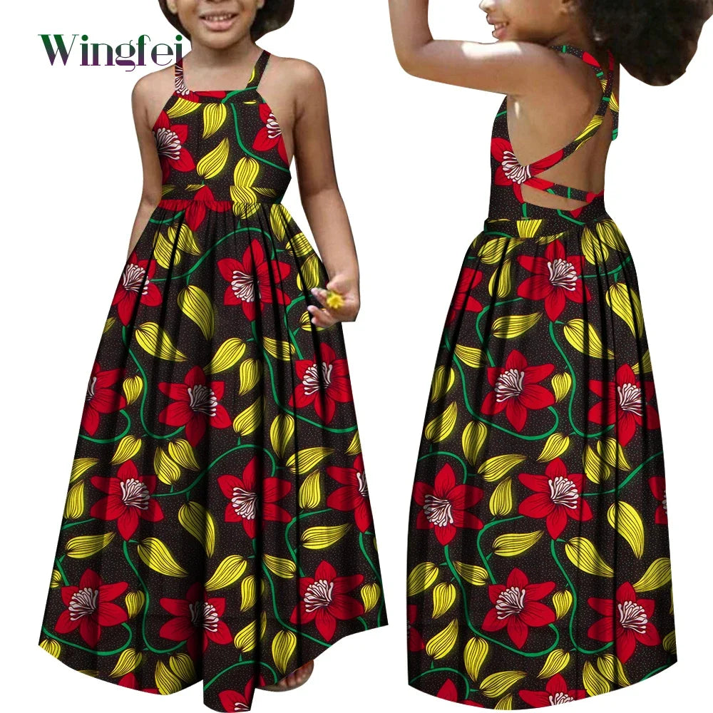 Beautiful Printed dresses, Floral theme ( 2 variants)