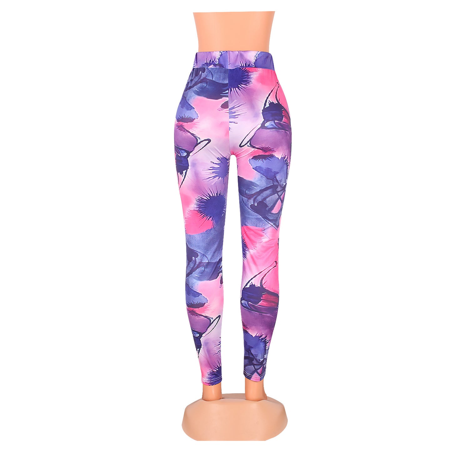 Fashion Casual Printed Skinny Pants