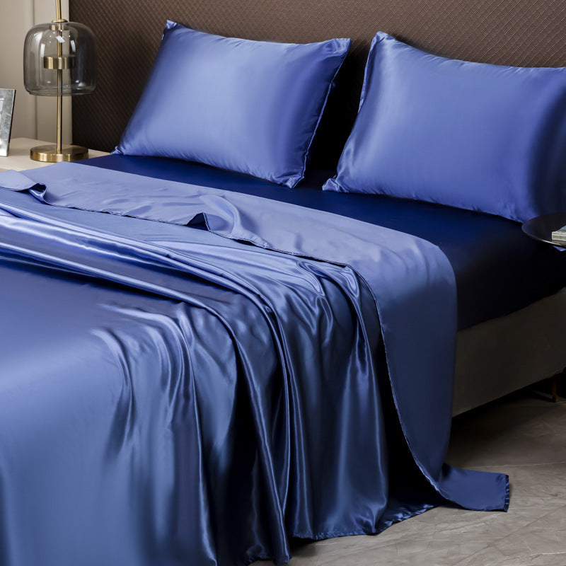 Bedding satin Sheet (4 pieces Set)