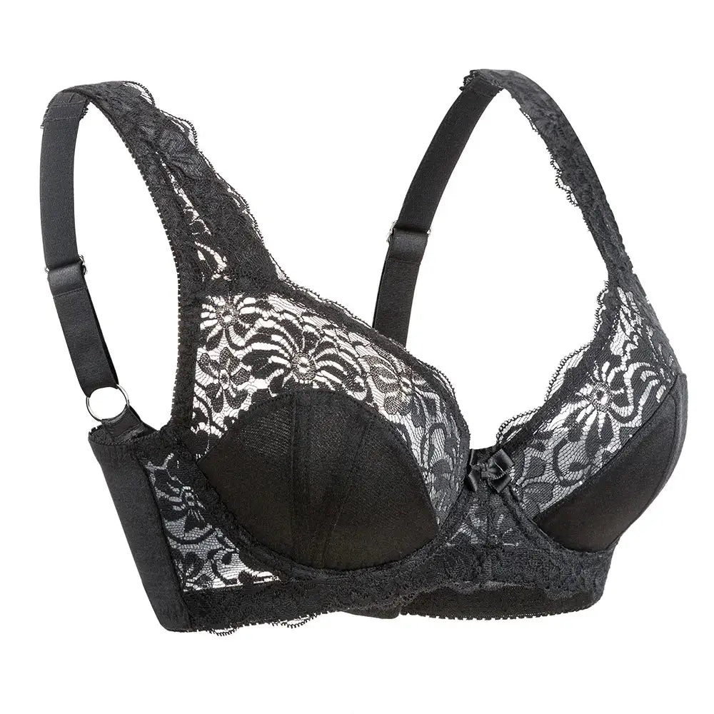 Minimizer Brassiere; Plus Size; Lace Bra