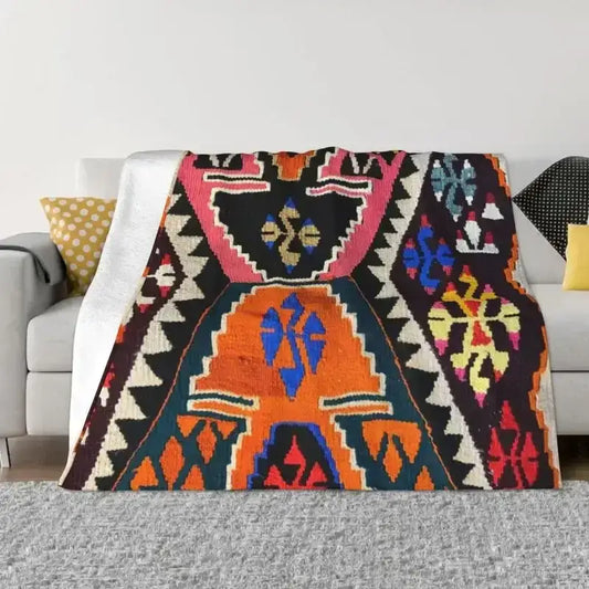 Throw Blanket Flannel Ultra-Soft - Orange / 150X200CM