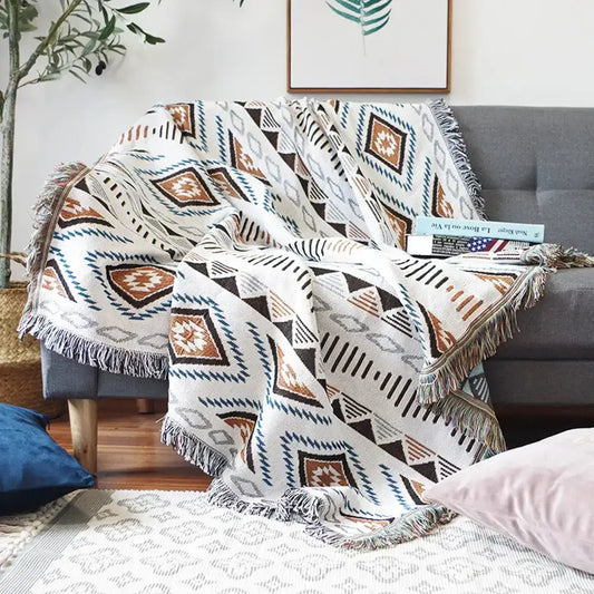 Throw Blankets: Knitted; Plaid (5 variants) - A / 160X220cm / CHINA
